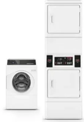 Side by Side Washer & Dryer Set